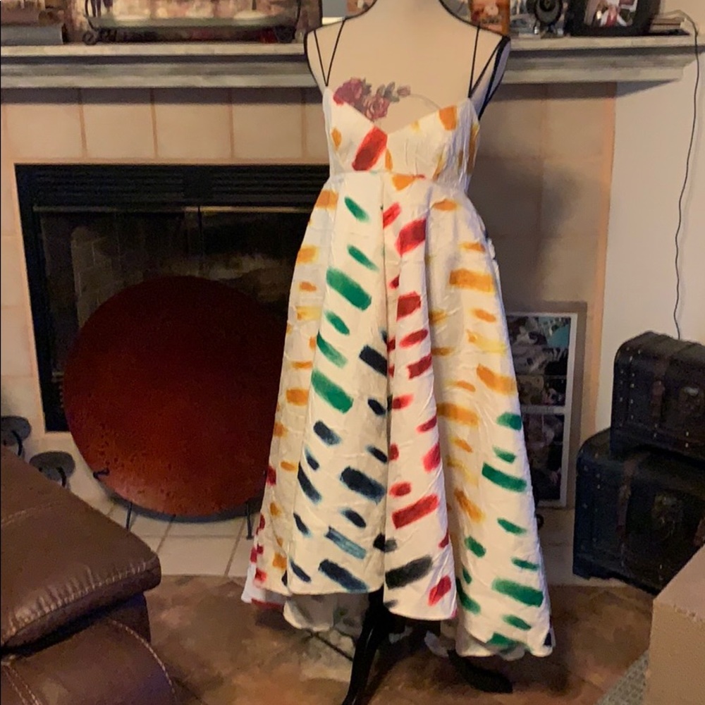 Milly “Brushstroke” couture hi/low gown. BNWT.